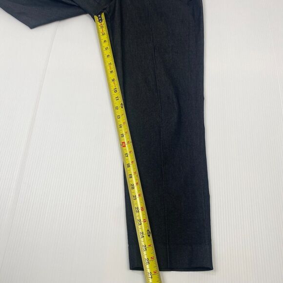 Nine West Women’s Size 6/28 Dark Gray Straight Leg Dress Pants Pockets Stretch - Picture 8 of 14